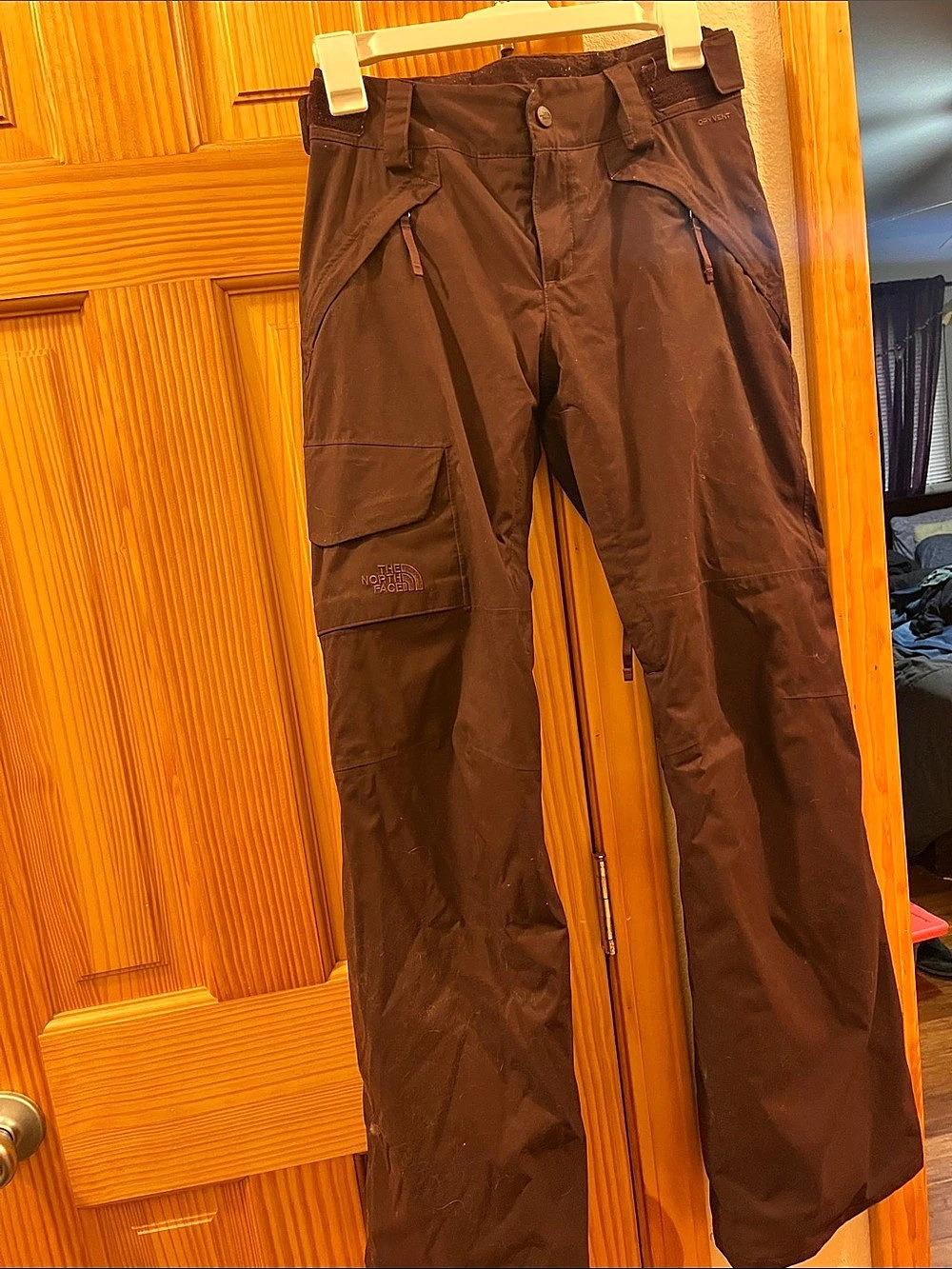 The North Face Maroon/Purple snow pants